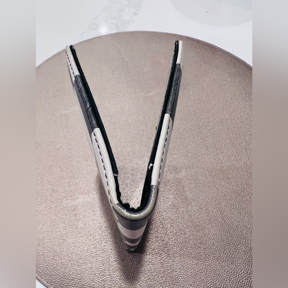 Leather Check Book Cover- NASCAR Checkered Flag - Picture 6 of 8